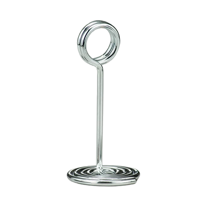 American Metalcraft NSC4 4" Chrome Wire Loop Number Stand