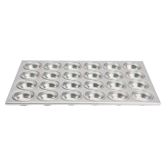 Browne 5811624 Aluminum Muffin and Cupcake Pan, 24-Cup