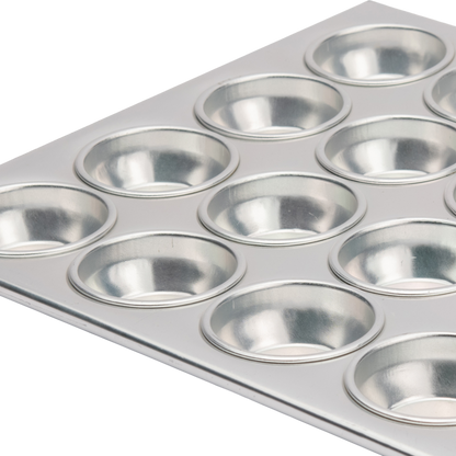 Browne 5811624 Aluminum Muffin and Cupcake Pan, 24-Cup