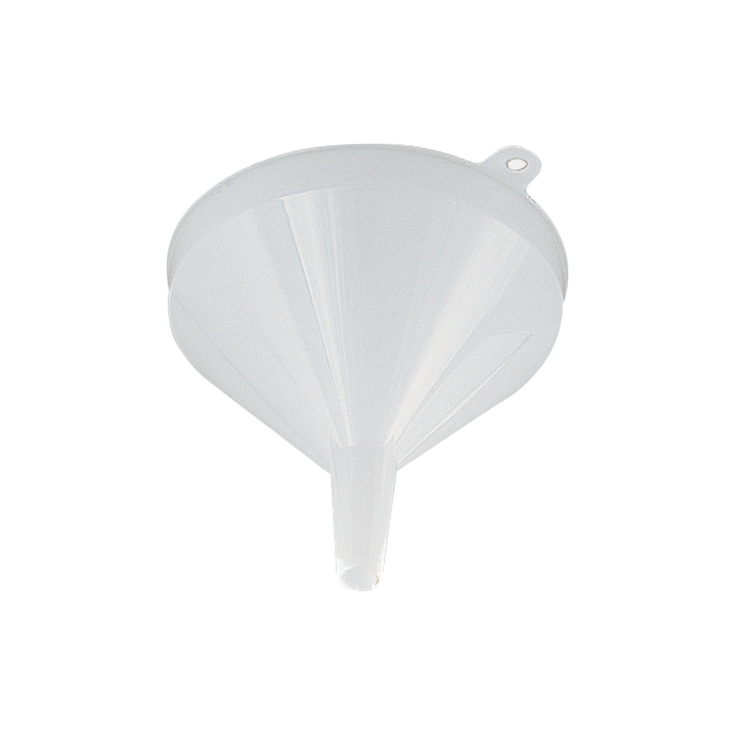 Browne 368 One-Piece Polyethylene Funnel 4" Dia., 8 oz.