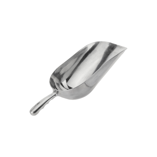 Browne 575401 Aluminum Round Bottom Scoop, 12 oz