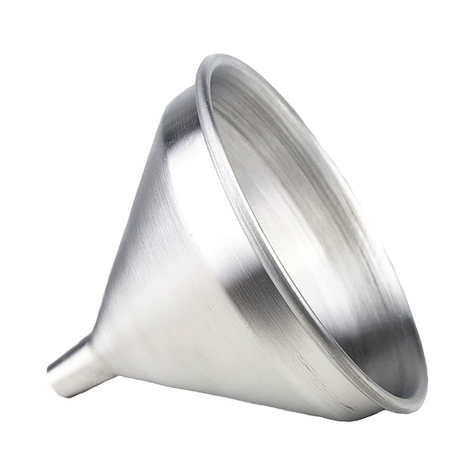 American Metalcraft 913 Spun Aluminum Funnel - 2 qt.