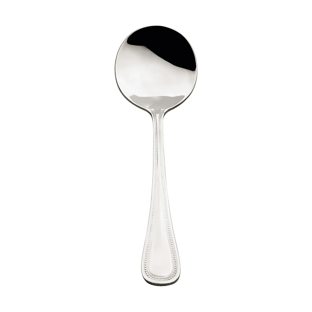 Browne 502913 Contour Stainless Steel Soup Spoon, 7.1" (12-Pack)
