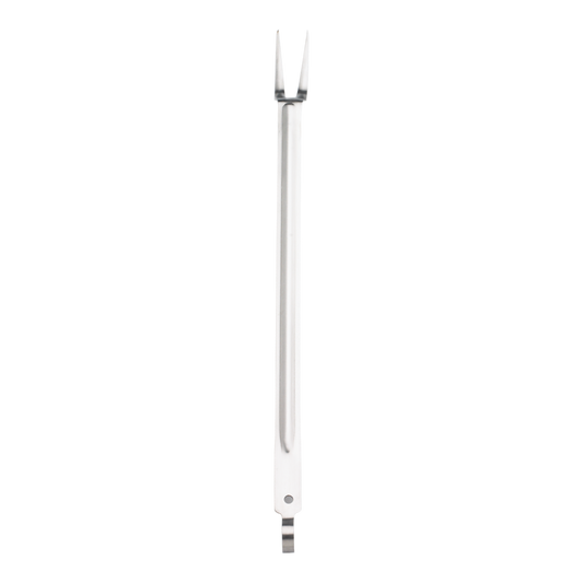Browne 85946 Satin Finish Stainless Steel Cook's Fork, 21"