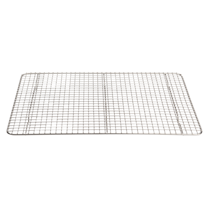 Browne 575516 Nickel-Plated Footed Wire Pan Grate, 1/2 Size