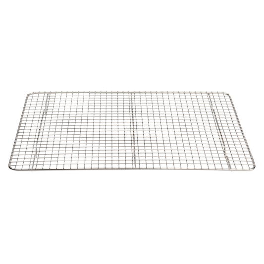 Browne 575516 Nickel-Plated Footed Wire Pan Grate, 1/2 Size