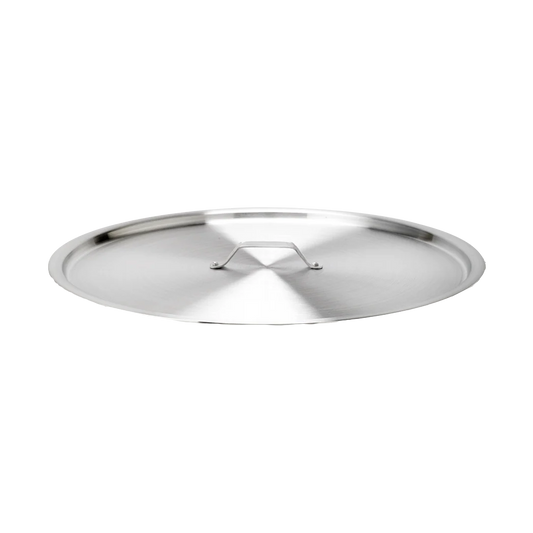 Browne 5815908 Thermalloy Aluminum Flat Sauce Pan Cover, 8.5 qt, 11"