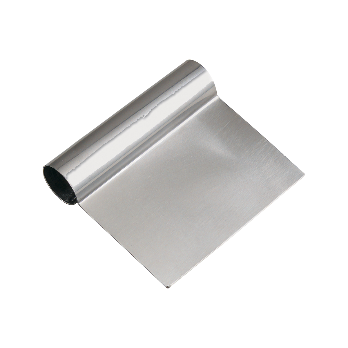 Browne 574263 Stainless Steel Dough Scraper, 4.5" x 5"