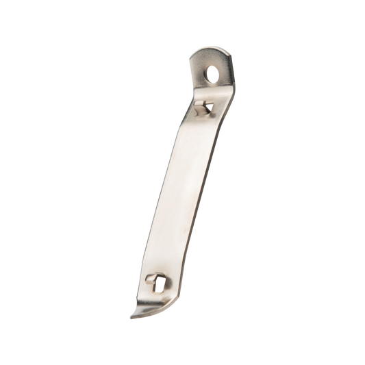 Browne 574078 Nickel-Plated Bottle Opener & Can Punch, 4"