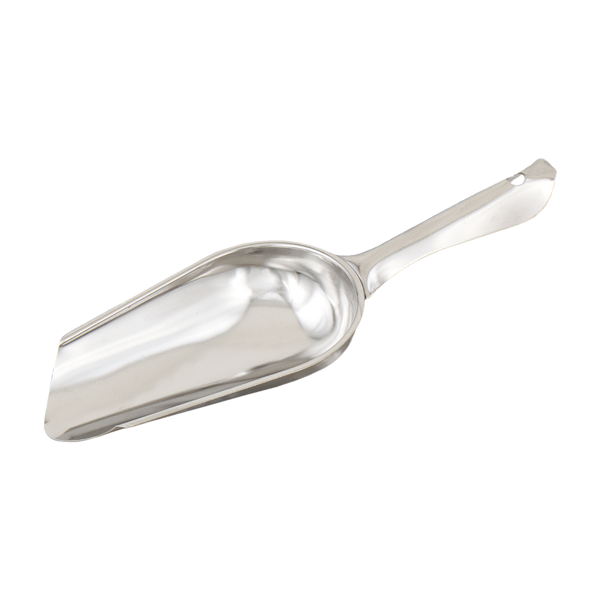 Browne 574214 Stainless Steel Tapered Ice Scoop, 3.3 oz