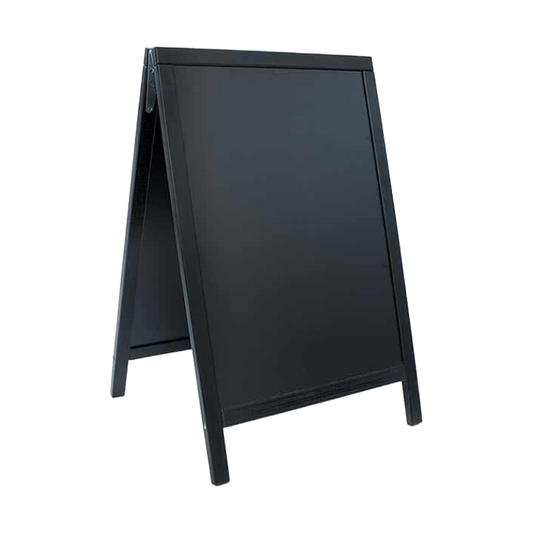American Metalcraft SBDBL85 Wood Sandwich Board 21.5" x 33.5"