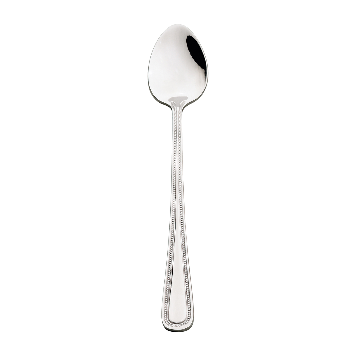 Browne 502914 Contour Stainless Steel Iced Tea Spoon, 7.5" (12-Pack)