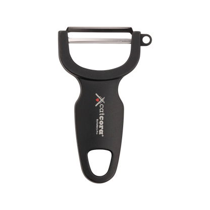 Cutlery-Pro Stainless Steel Swiss-Style Peeler with Contoured Handle, 4.5"
