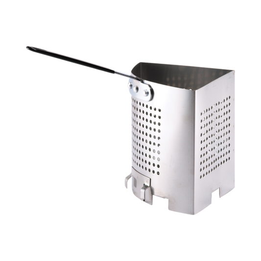 Browne 5813319 Stainless Steel Pasta Cooker Inset Basket, 1/4 Size