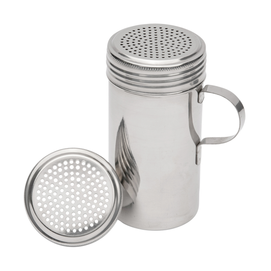 Browne 575699 Stainless Steel Dredge with Handle 2.75" Dia., 12 oz