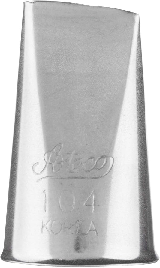 Ateco Stainless Steel  Piping Tip Rose #104