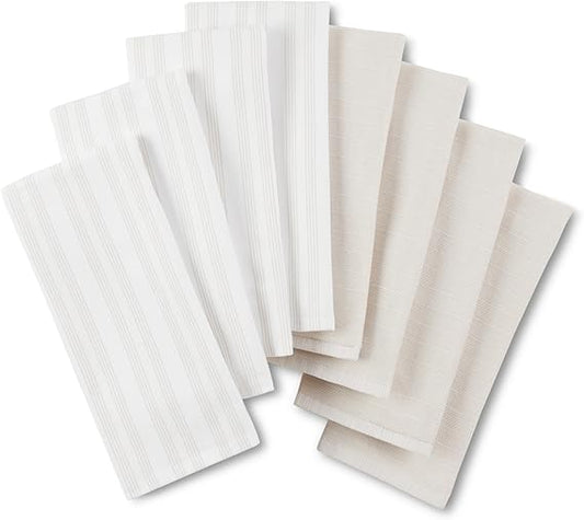 KitchenAid Chambray Stripe Kitchen Towels 8-piece