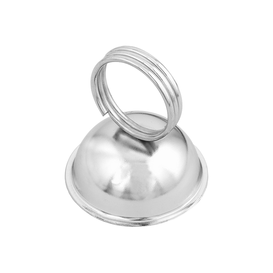 Browne Menu/Card Holder Ring Type Stainless Steel 57596
