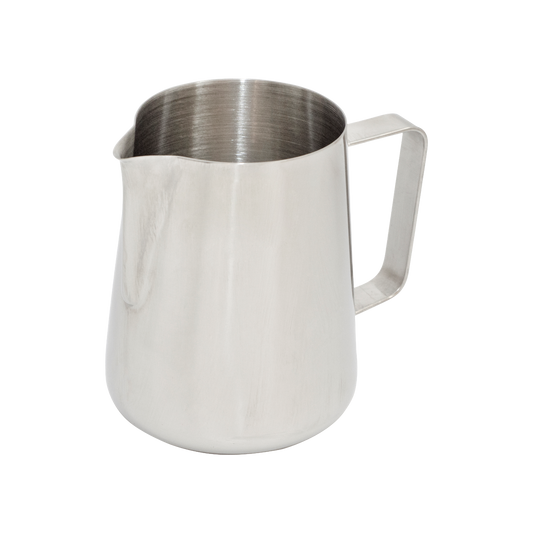 Browne 515012 Contemporary 18/8 Stainless Steel Milk Frother 6.5" x 6", 48 oz.