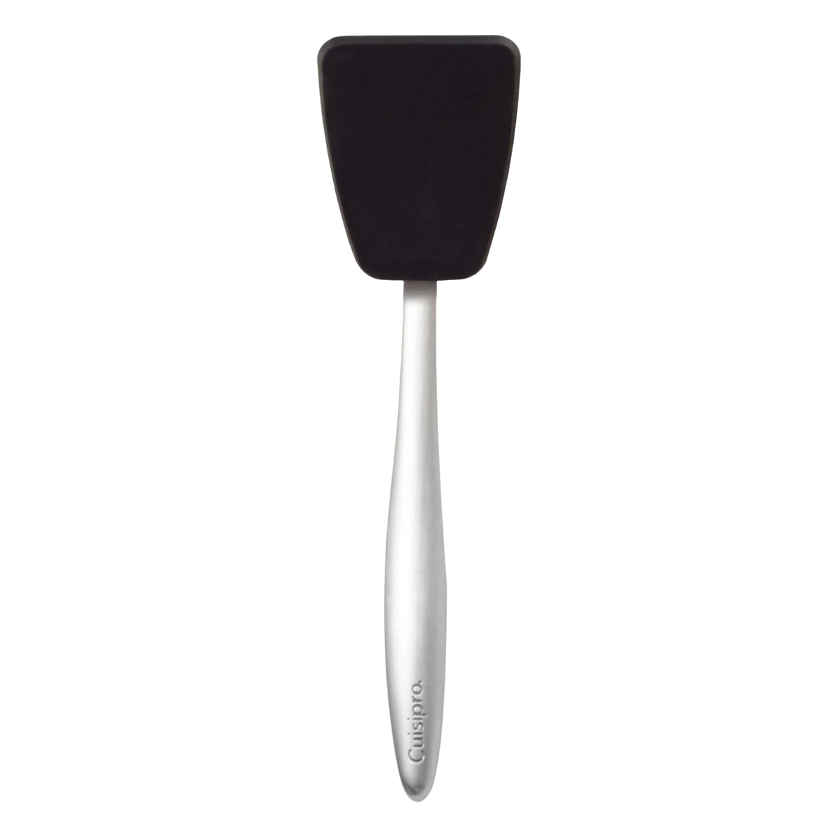 Browne 74737202 Cuisipro Piccolo Black Silicone Turner, 8"