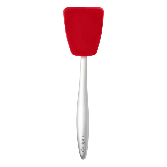 Browne 74737205 Cuisipro Piccolo Red Silicone Turner, 8"