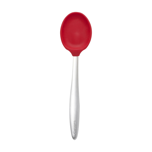 Browne 74737805 Cuisipro Piccolo Red Silicone Spoon, 8"