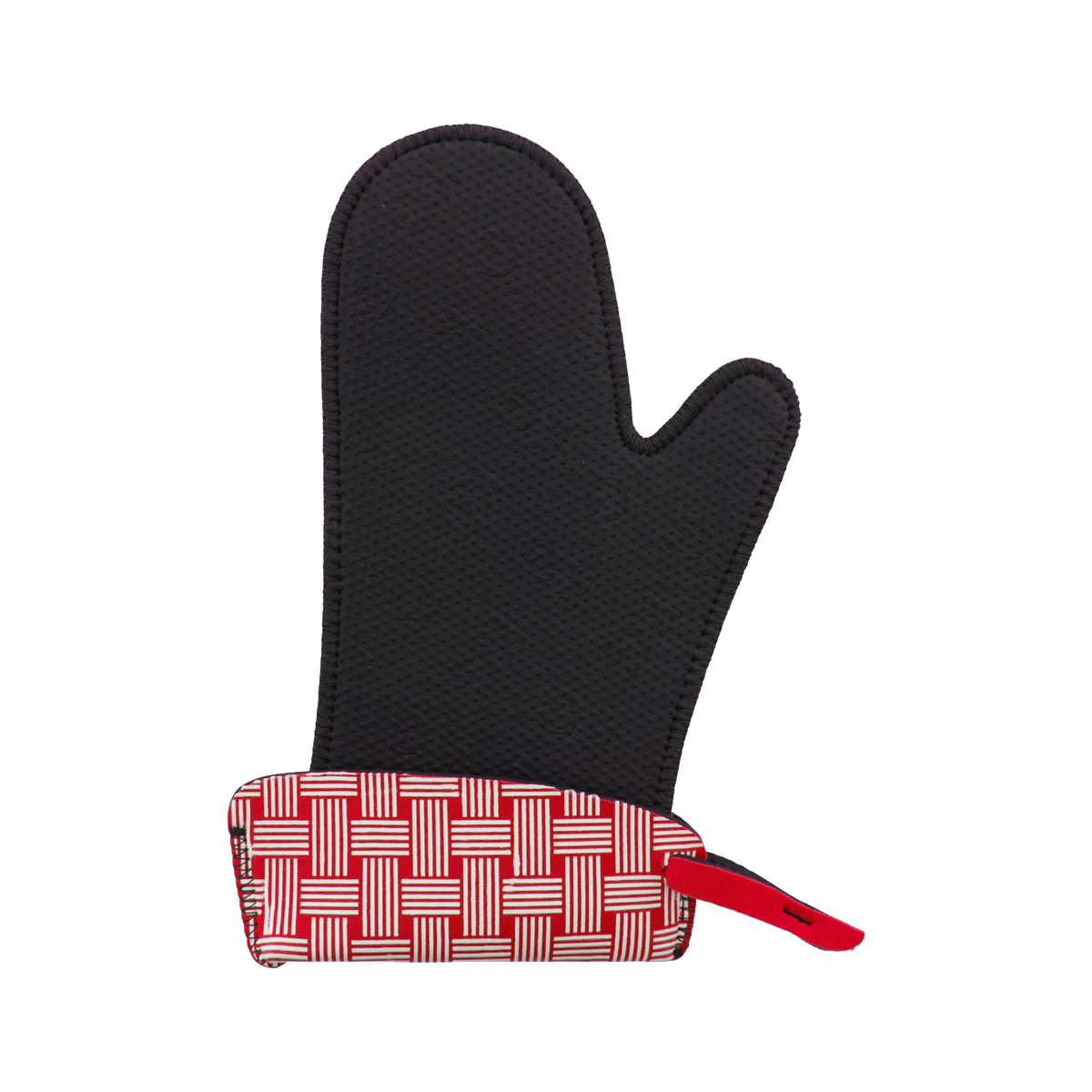 Cuisipro 120116-11 Rubber Heat-Resistant Oven Mitt with Extendable Cuff, 11"