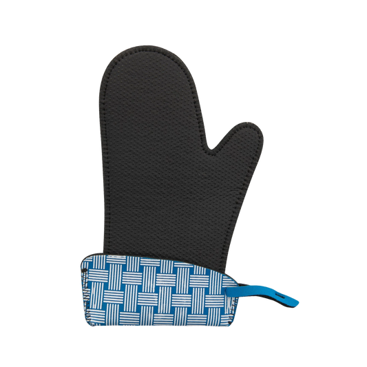 Browne 120116-20 Rubber Heat-Resistant Oven Mitt with Extendable Cuff, 11"