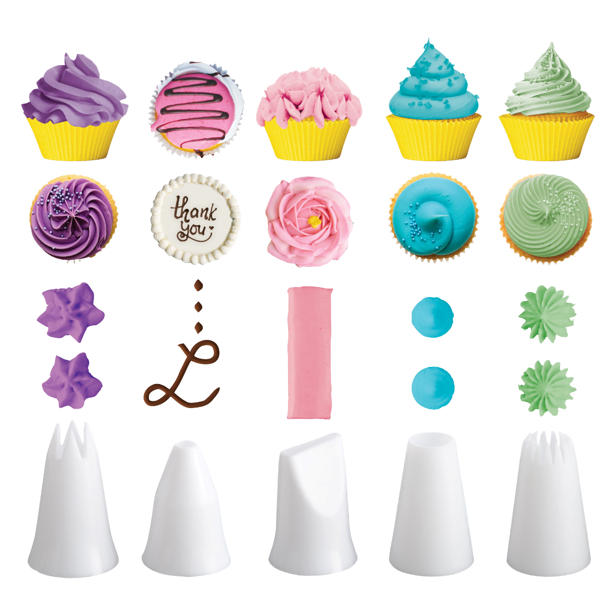 Mrs. Anderson's Baking Pastry Decorating Set, 20-Piece