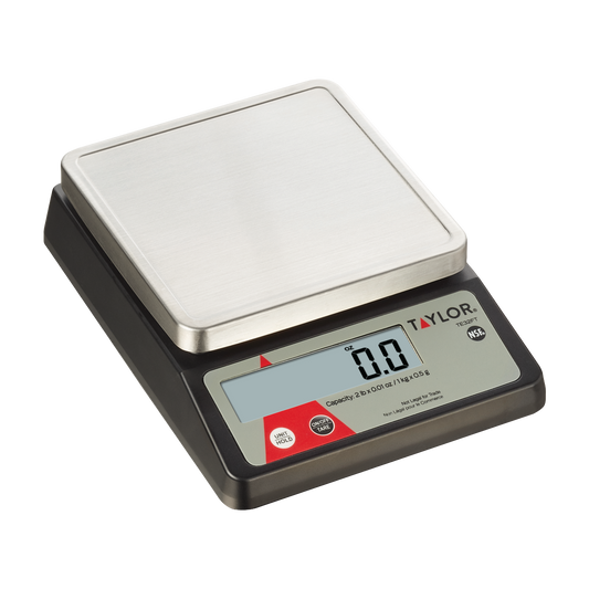 Taylor TE32FT 2 Lb. Capacity Compact Digital Portion Control Scale
