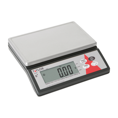 Taylor TE10R 10 lb. Capacity Commercial Digital Portion Control Scale