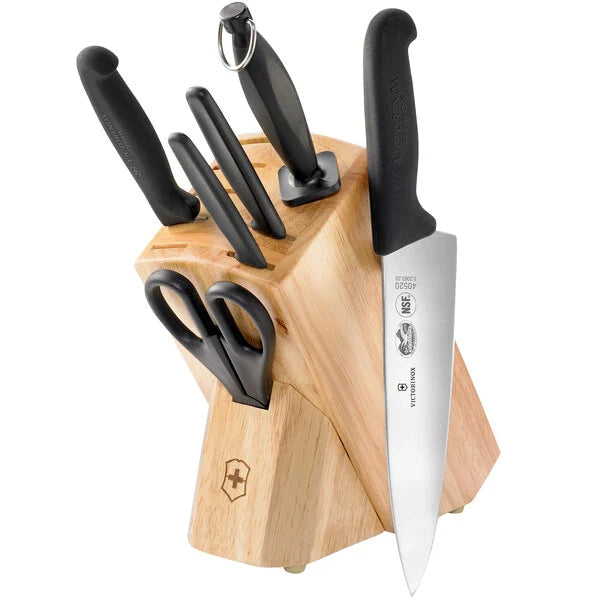 Victorinox 7 Piece Wood Block Knife Set 5.1193.7-X2