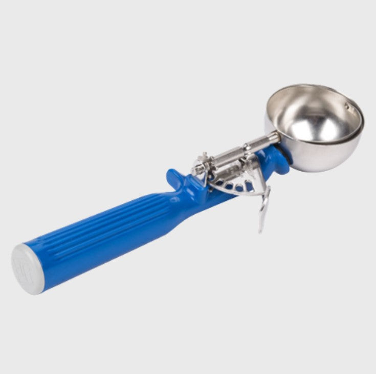 Vollrath Disher 2 oz. Size 16 Dark Blue Handle