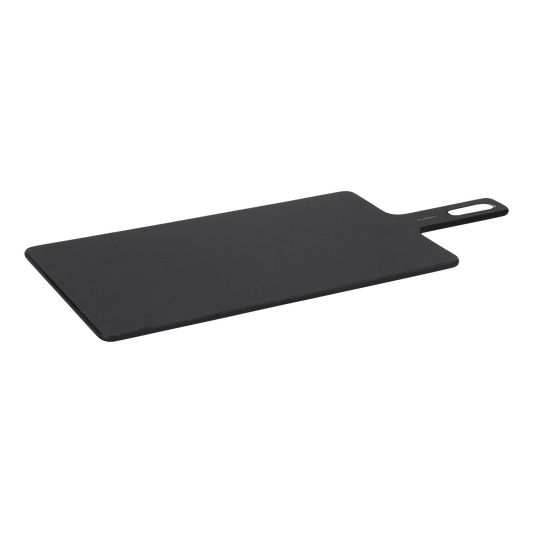 Browne 74791502 Cuisipro Fiber Wood Serving Board, Slate, 18" x 8"