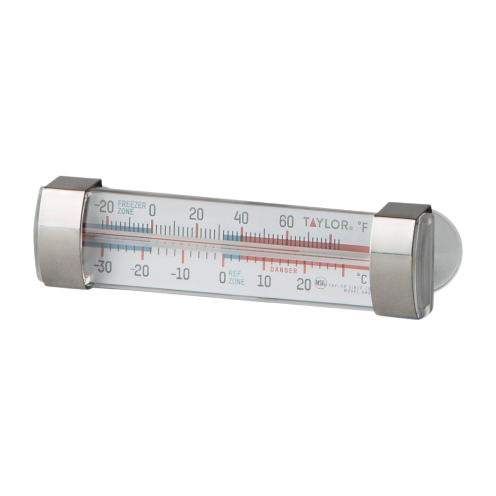 Taylor 5925NFS Shatterproof Refrigerator & Freezer Thermometer, -20°F to 80°F