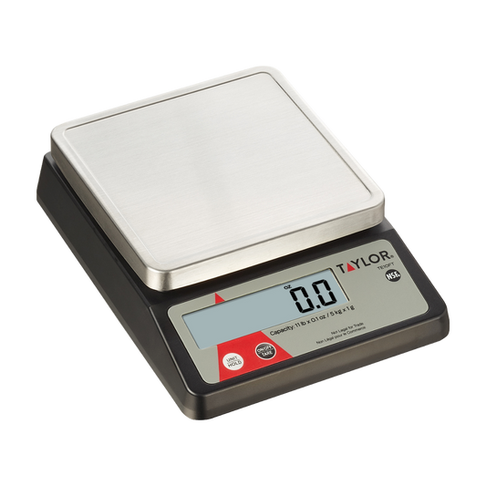 Taylor TE10FT 11 Lb. Capacity Compact Digital Portion Control Scale