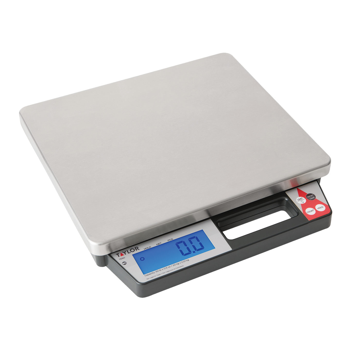 Taylor TE50 50 Lb. Commercial Digital Portion Control Scale
