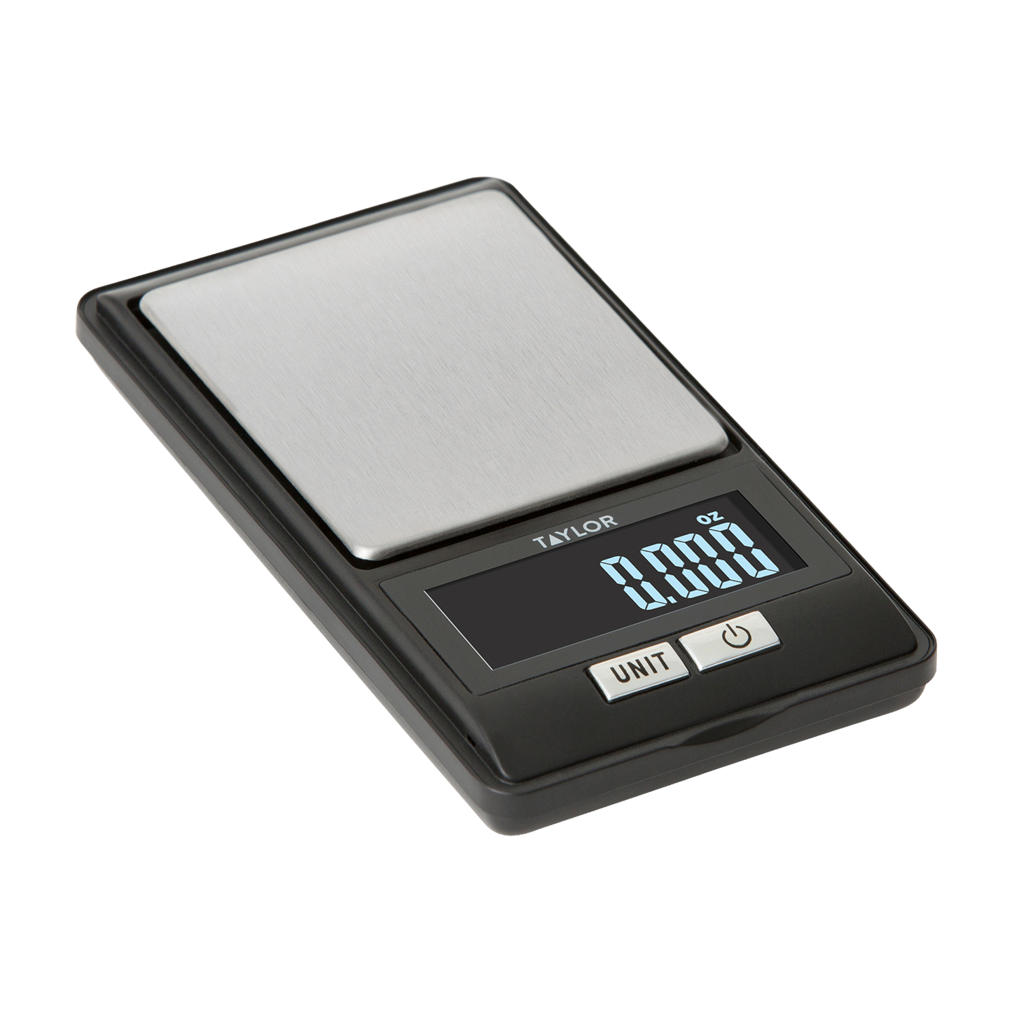 Taylor 1250BKT21 16 oz. Capacity Compact Digital Kitchen Scale