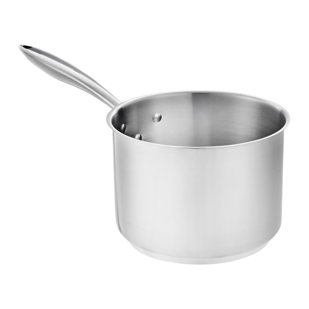 Browne 5724034 Thermalloy Stainless Steel Sauce Pan 8" Dia., 4.5 qt