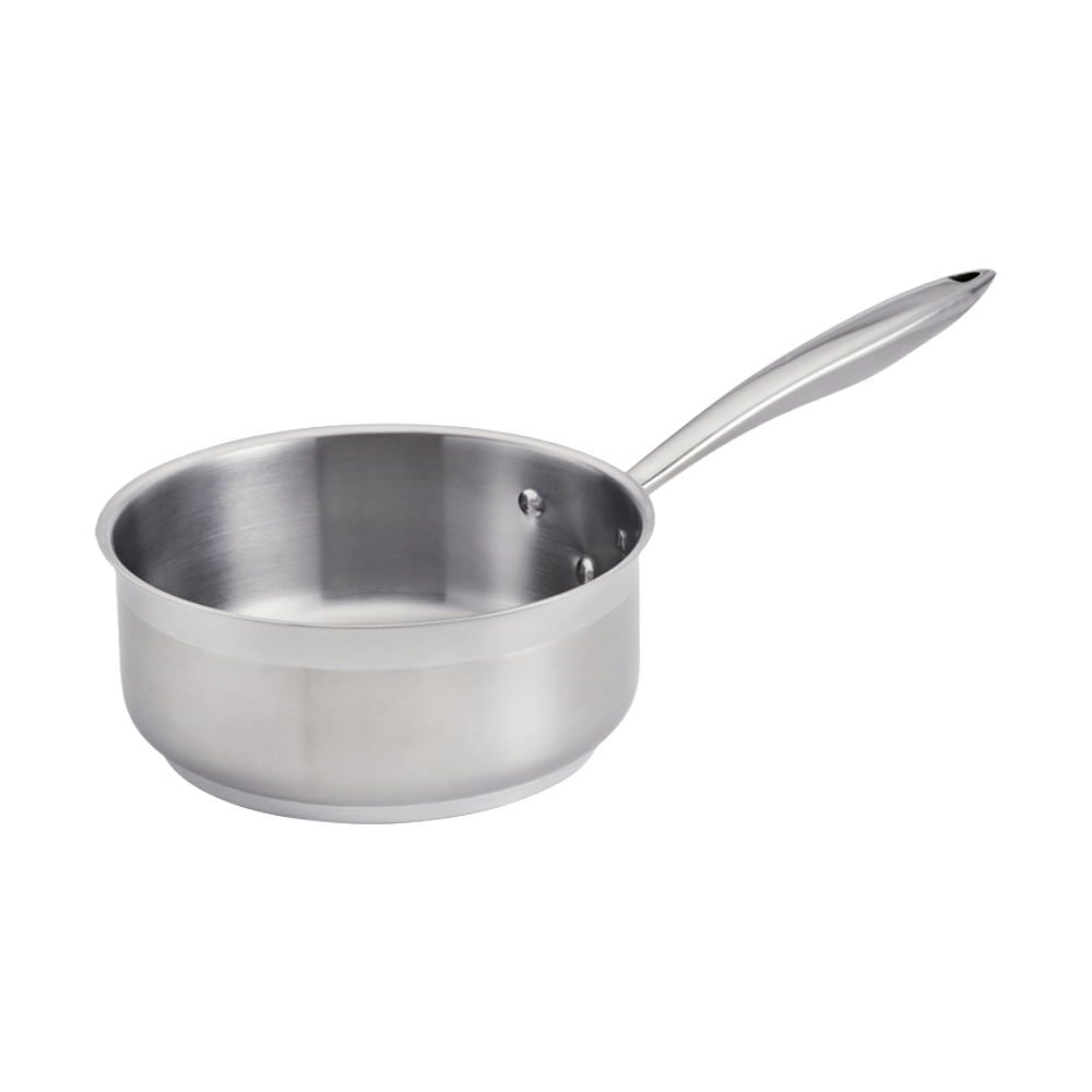 Browne 5724164 Thermalloy Stainless Steel Low Sauce Pan 9.5" Dia., 5 qt