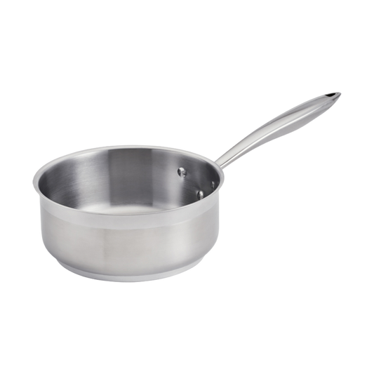 Browne 5724164 Thermalloy Stainless Steel Low Sauce Pan 9.5" Dia., 5 qt