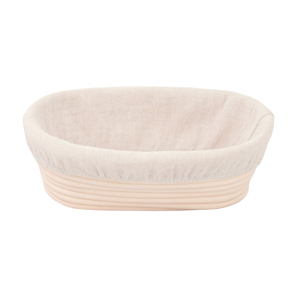 Mrs. Anderson's Baking Oval Bread Proofing Basket with Liner, 10"