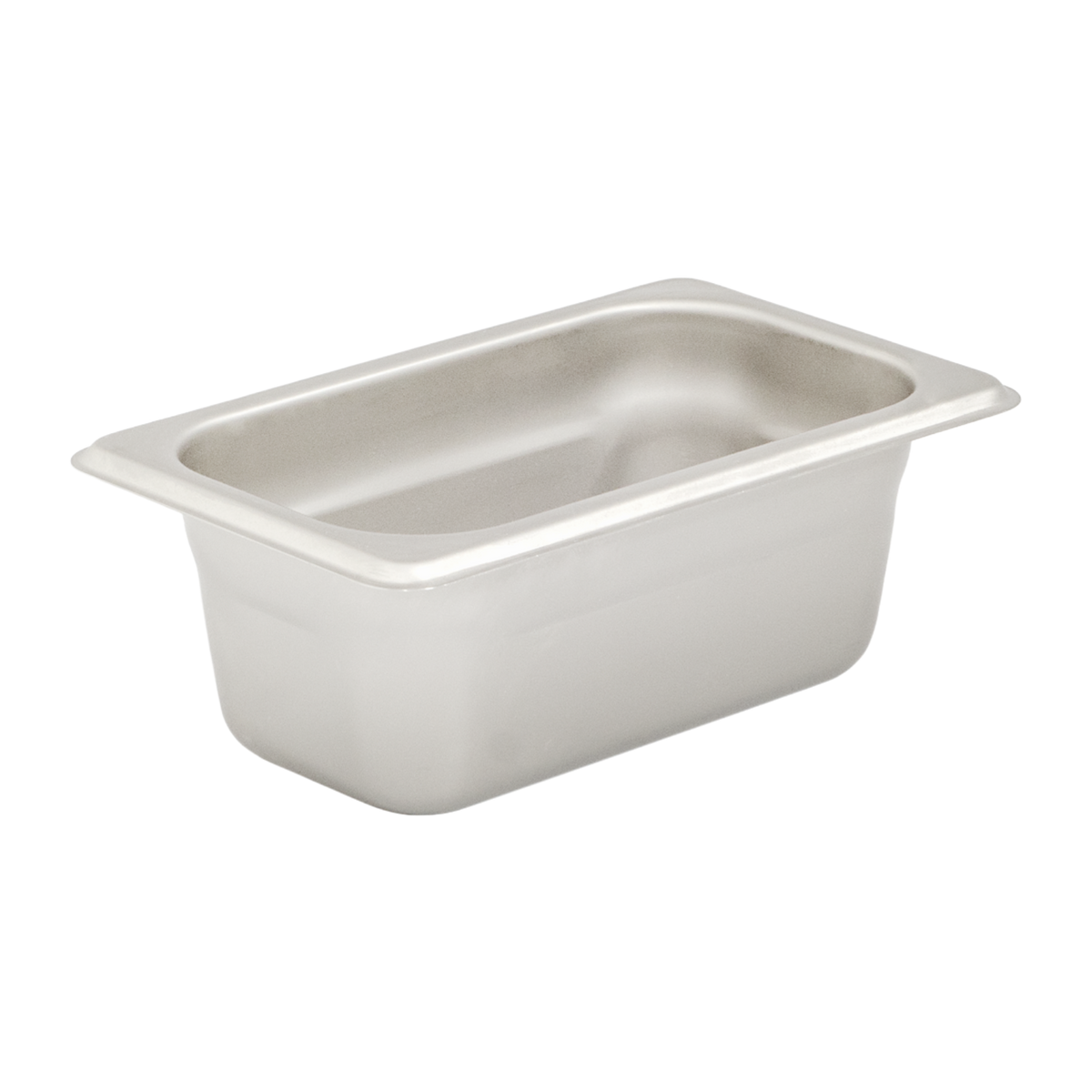 Browne 5781902 Stainless Steel 1/9 Size Anti-Jam Steam Table Pan 2.5" Deep, 0.8 qt