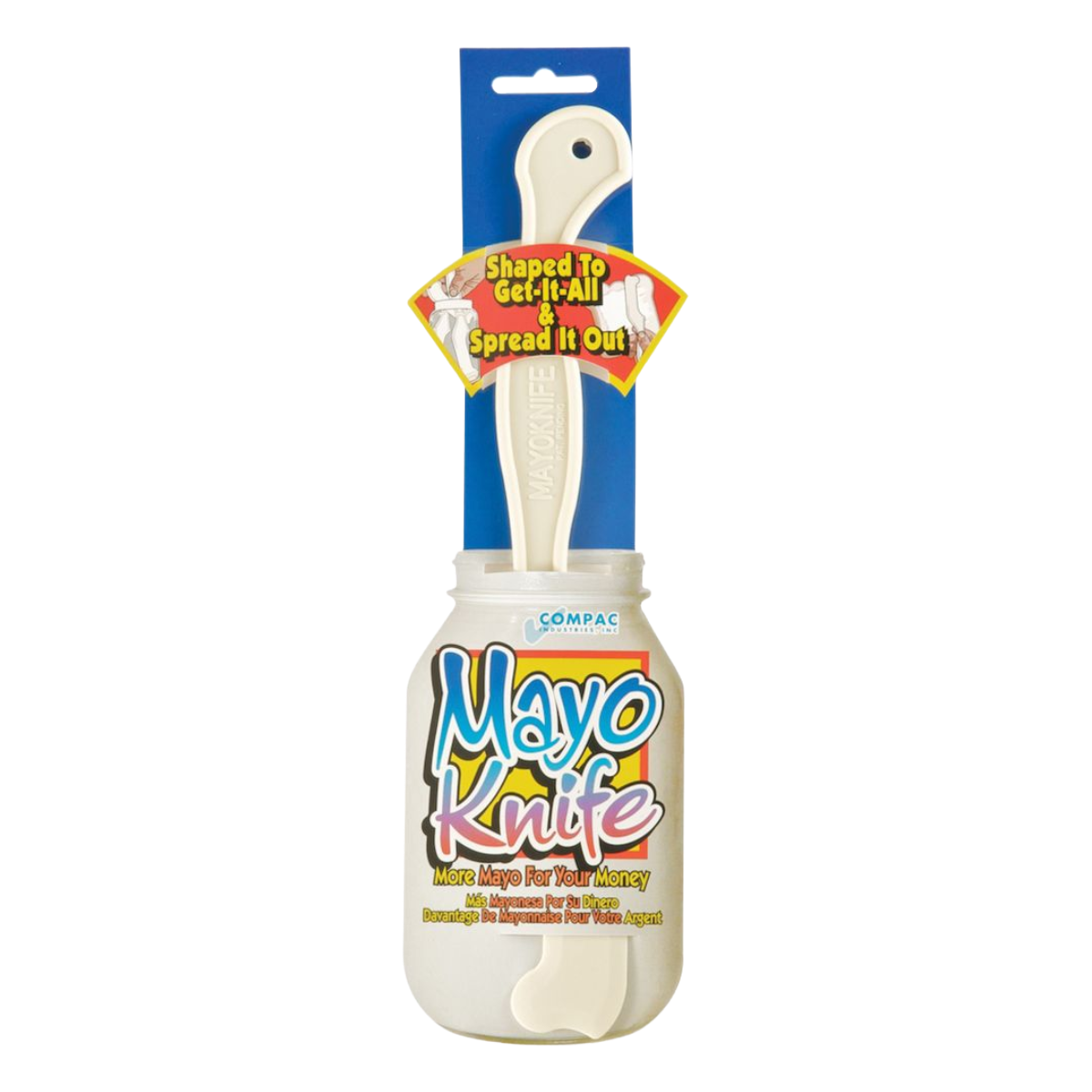 Compac Home Plastic Mayo Knife, 7.5"