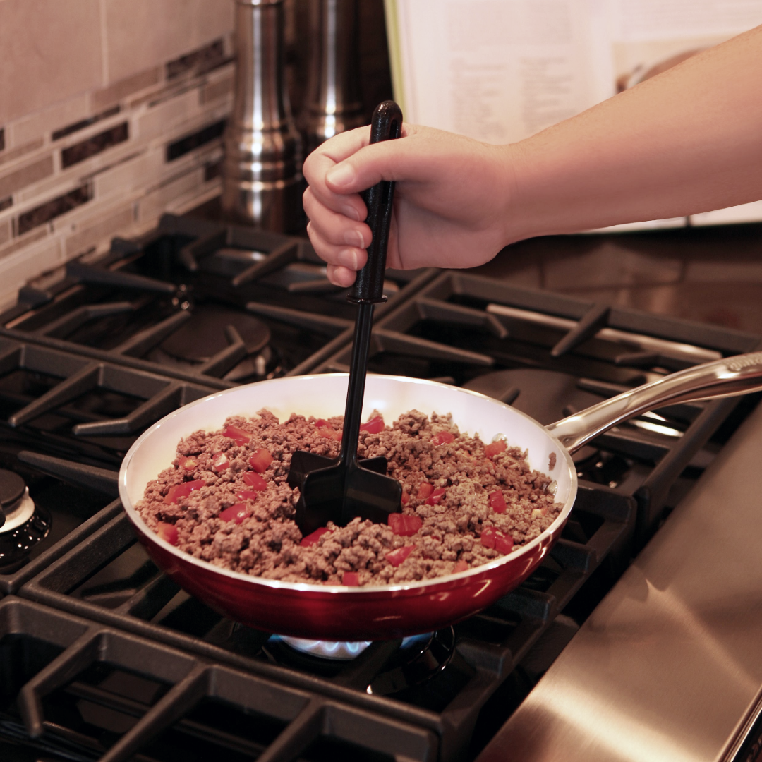 ChopStir Nylon Ground Meat Chopper and Stirrer, 10"