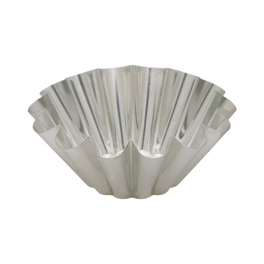 Gobel Tinned Steel Brioche Mold 8" Dia., 6 Cup