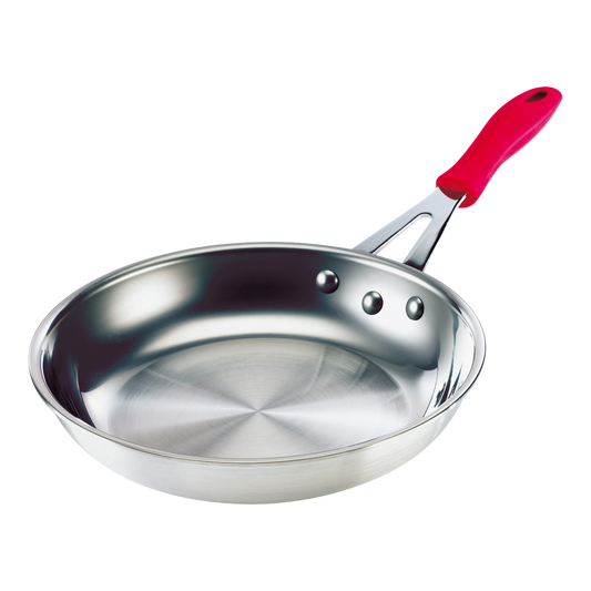 Browne 5812808 Thermalloy 2-Ply Fry Pan with Silicone Sleeve, 8"