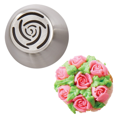 Mrs. Anderson's Baking Stainless Steel Russian Decorating Tips, 6-Piece