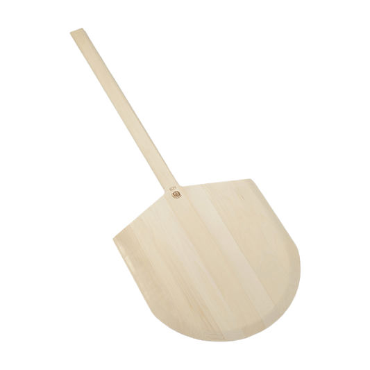 American Metalcraft 4216 16" x 17" Wood Pizza Peel, 42"L