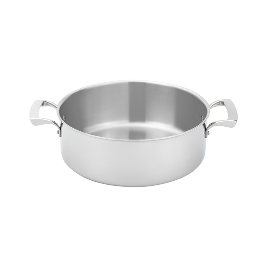 Browne 5724226 Thermalloy Stainless Steel Sauce Pot 8" Dia., 3 qt